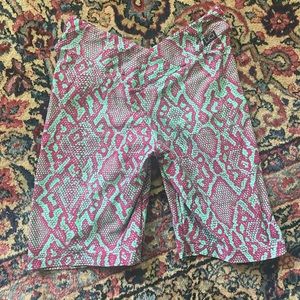 Lici Fit Viper V-Cut Scrunch Biker Shorts